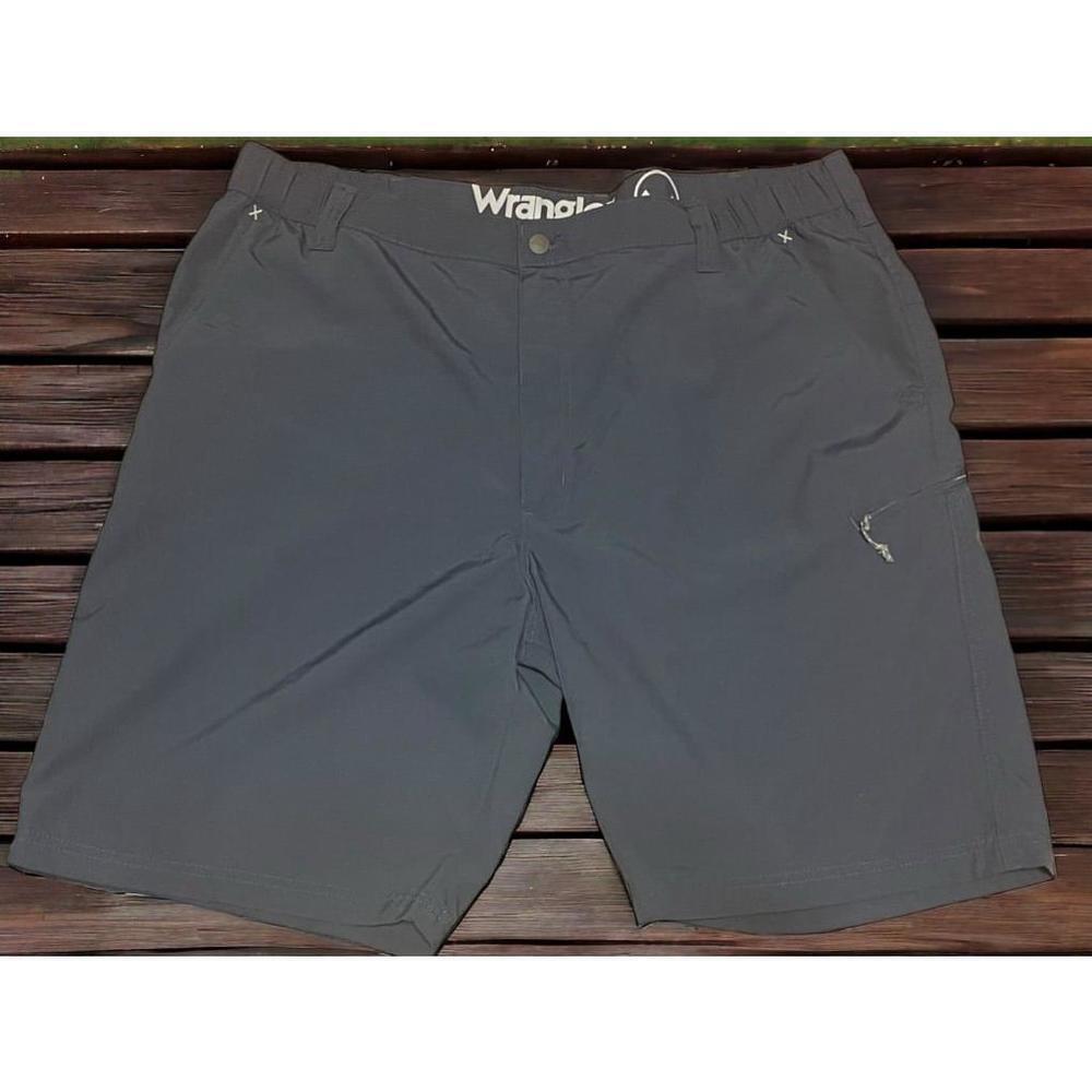 Wrangler 42 navy blue casual summer outdoor long length shorts